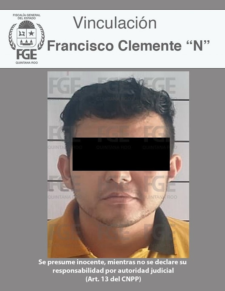 Francisco Clemente 'N' es vinculado a proceso por presunto homicidio Francisco Clemente 'N' es vinculado a proceso por presunto homicidio