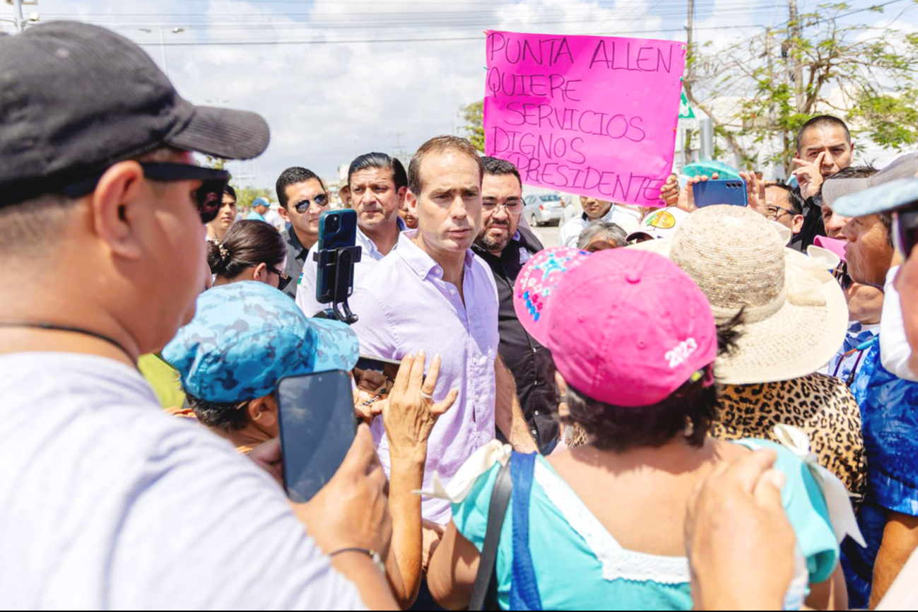 Tras protesta, acuerdan mejorar acceso y servicios en Punta Allen Tras protesta, acuerdan mejorar acceso y servicios en Punta Allen