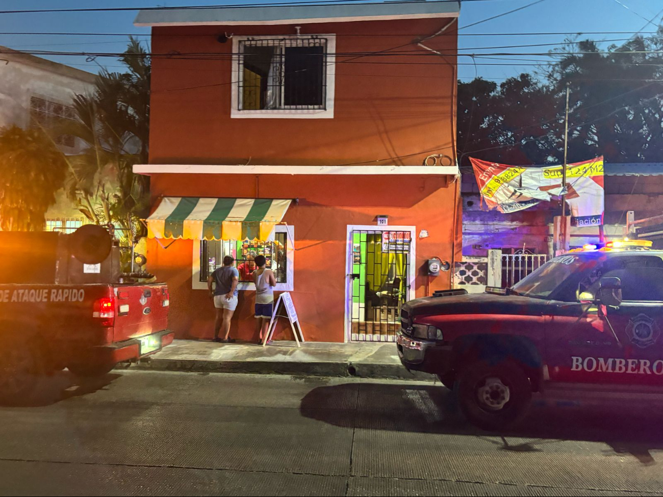Corto circuito provoca incendio en vivienda de Ciudad del Carmen