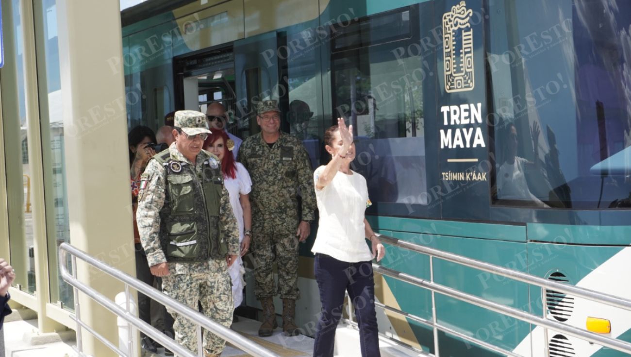 Campechanos la esperaban para saludar