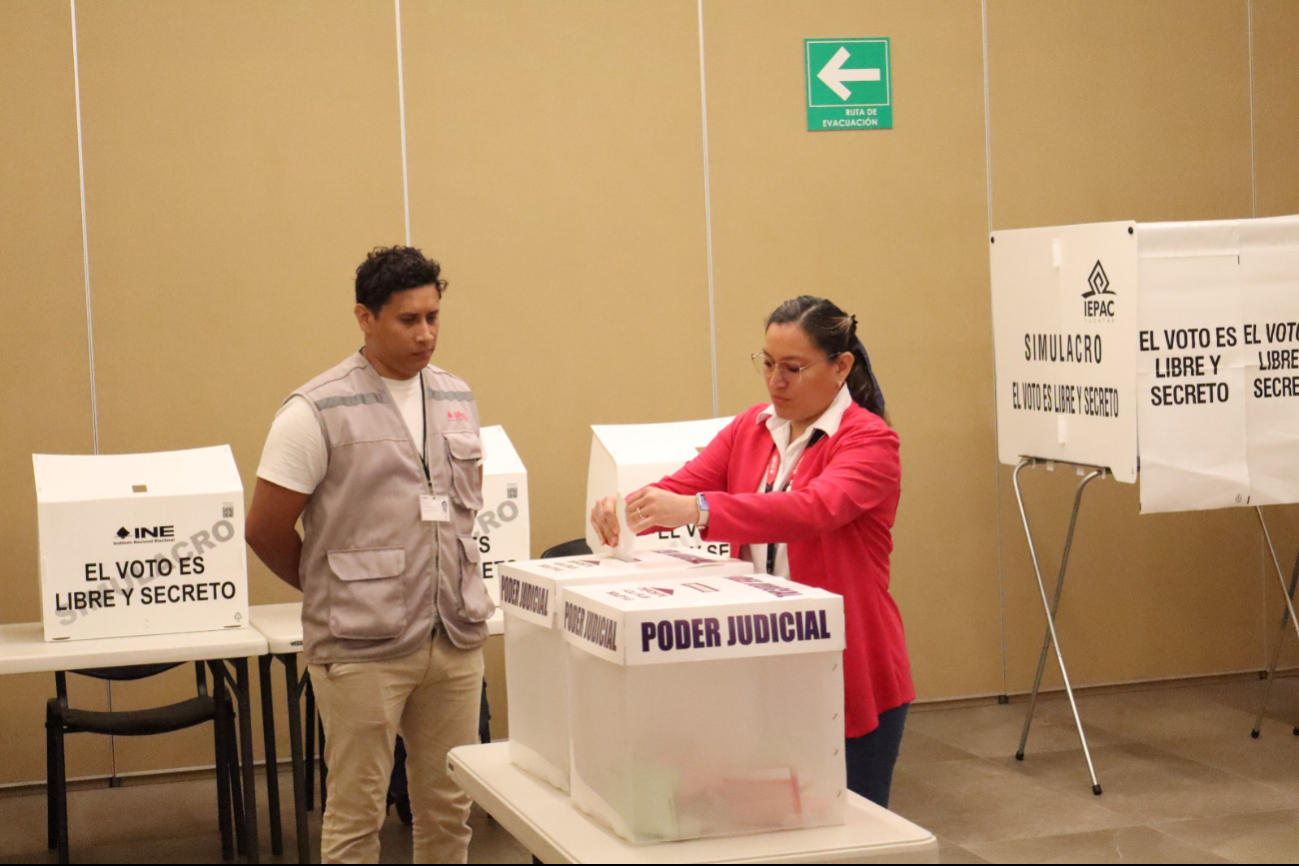 Dicho ejercicio fue para alistar el Proceso Electoral Extraordinario Poder Judicial de la Federación Dicho ejercicio fue para alistar el Proceso Electoral Extraordinario Poder Judicial de la Federación