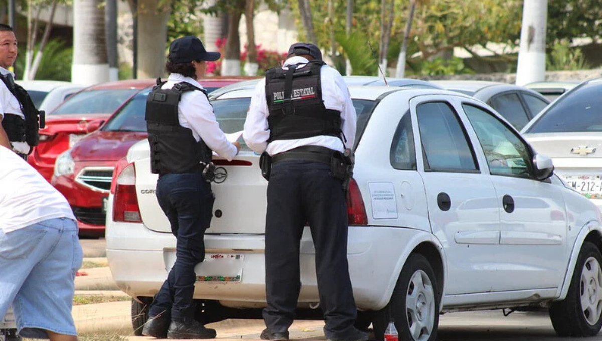 ¡Evita multas! Esto podrías pagar en Campeche por llevar las placas de tu auto mal colocadas  