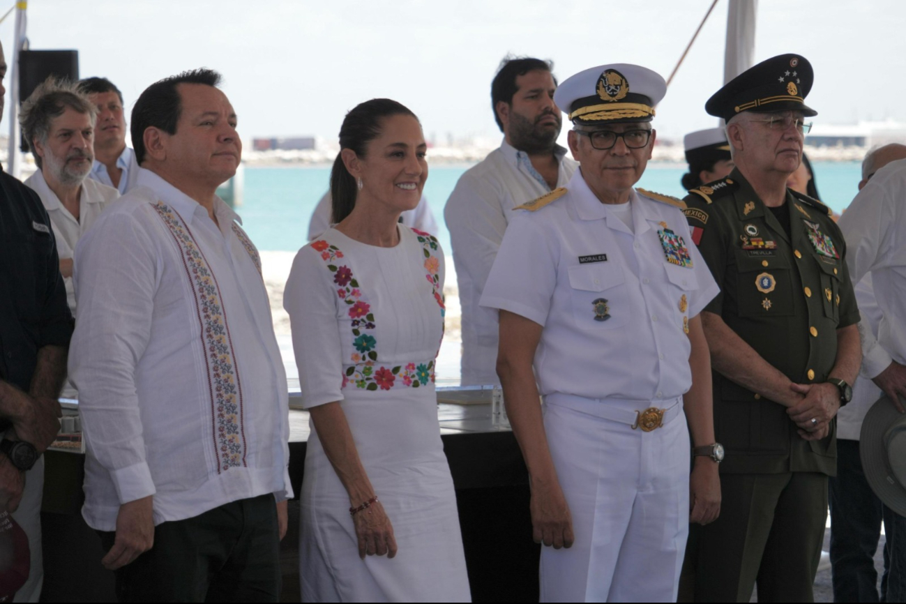 La Presidenta realizó una gira de trabajo histórica en la Península de Yucatán.