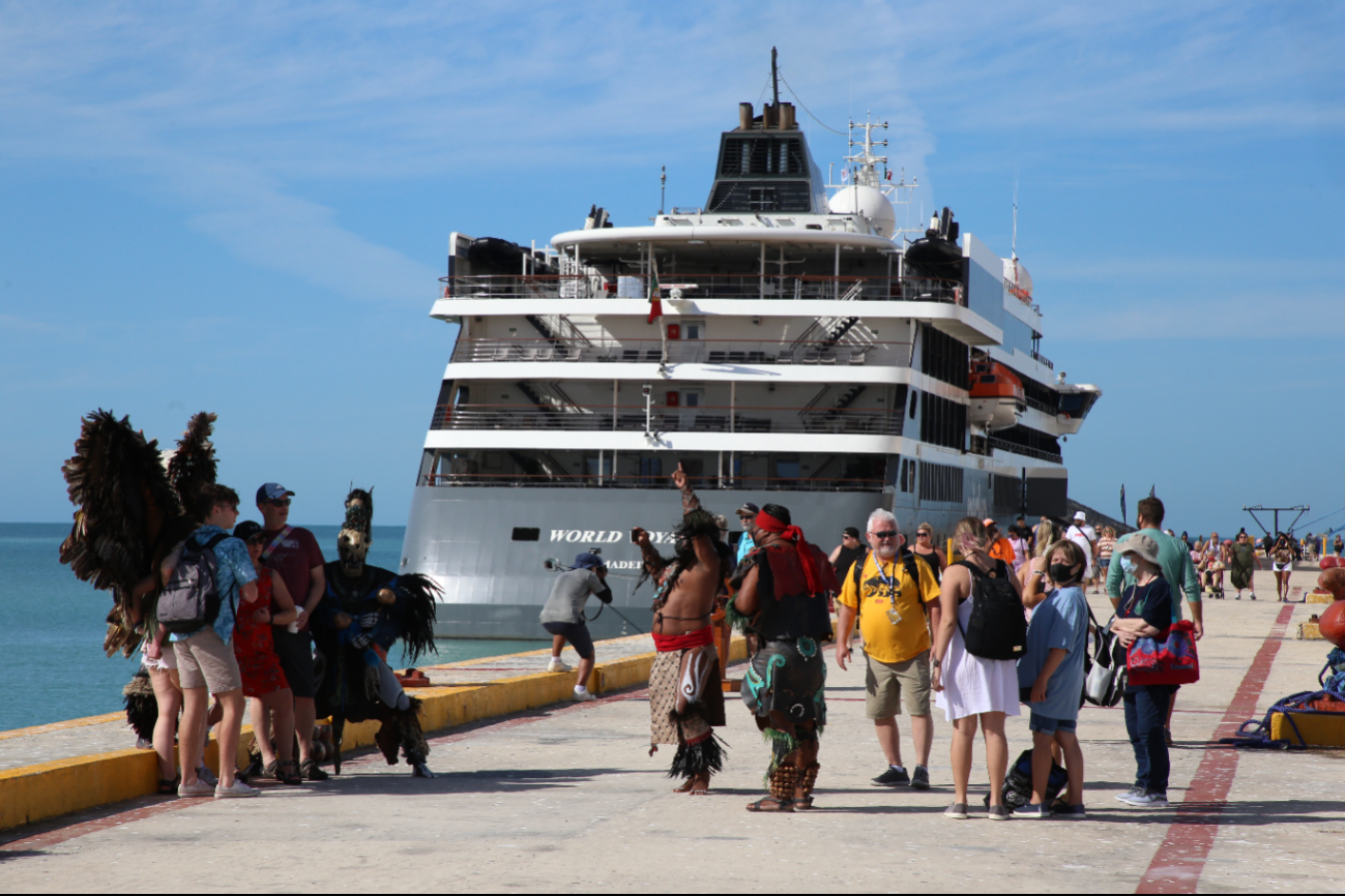 Proyectan el arribo de más de 170 cruceros a Progreso durante 2025