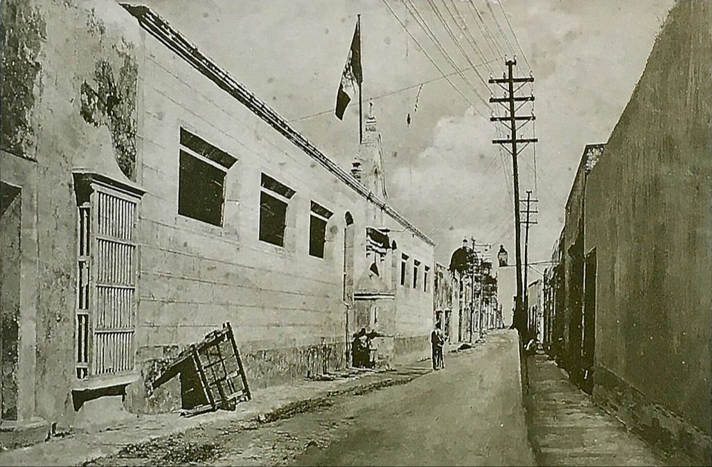 Antigua Escuela de la Misericordia, luego fue la Cárcel Pública, hoy es el Archivo Municipal. Calle 63. Antigua Escuela de la Misericordia, luego fue la Cárcel Pública, hoy es el Archivo Municipal. Calle 63.