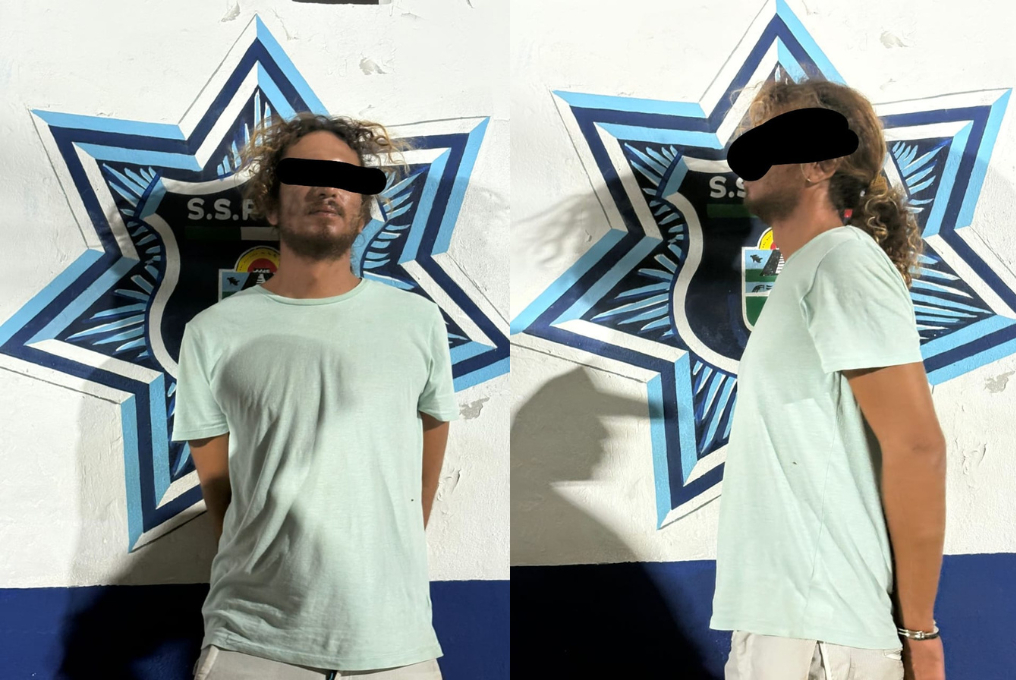 El hombre fue identificado como Ricardo Guadalupe C., de 30 años de edad