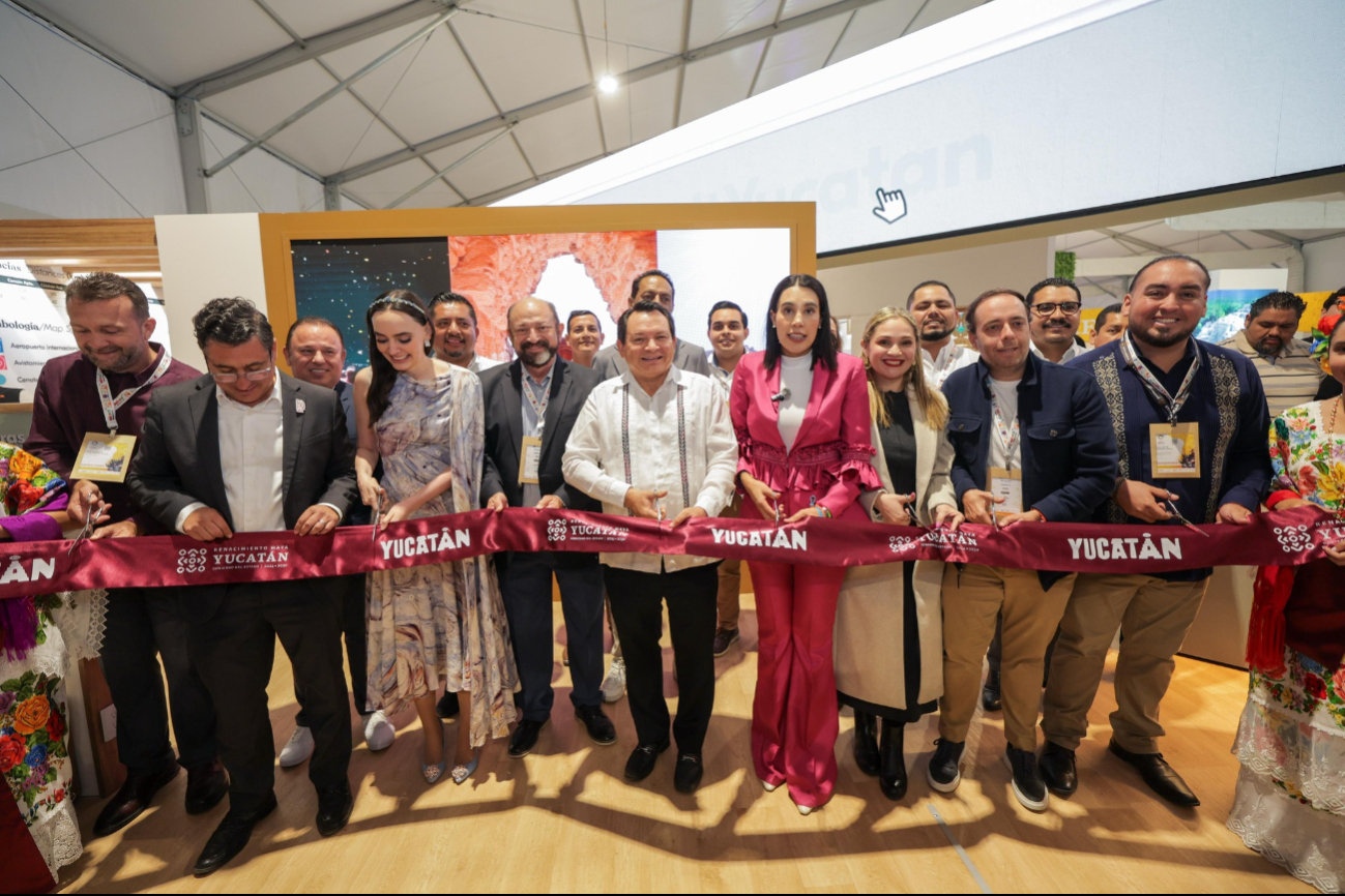 Fue inaugurado el Pabellón Yucatán en el Tianguis Turístico 2025 Fue inaugurado el Pabellón Yucatán en el Tianguis Turístico 2025