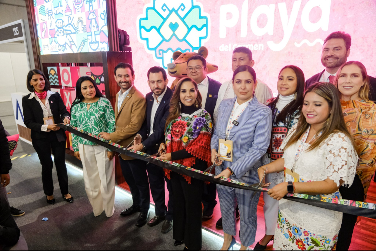 La inauguración del stand se llevó a cabo en el Tianguis Turístico 2025 desde Baja California La inauguración del stand se llevó a cabo en el Tianguis Turístico 2025 desde Baja California