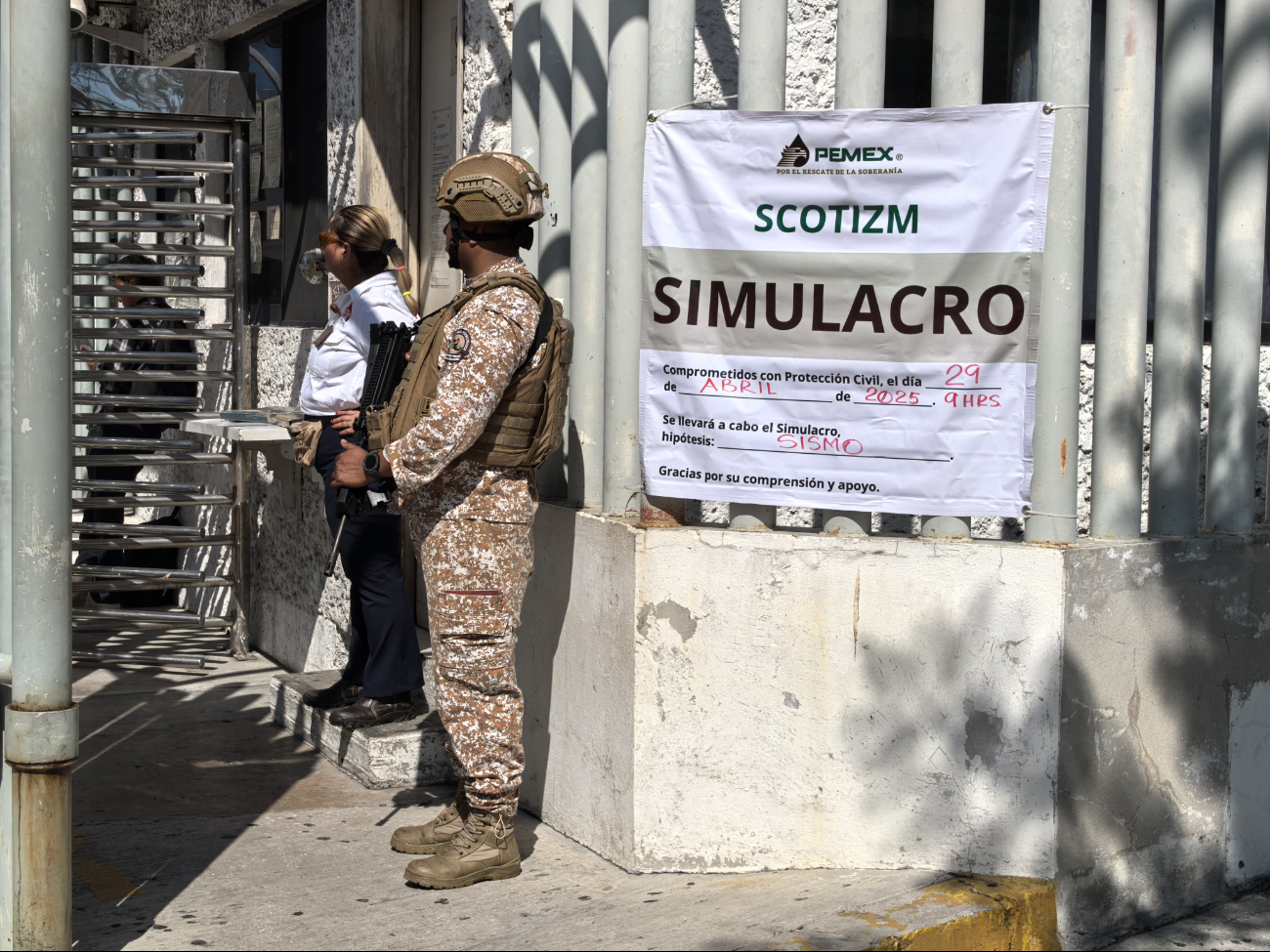 Más de 170 empresas se suman al Simulacro Nacional en Ciudad del Carmen