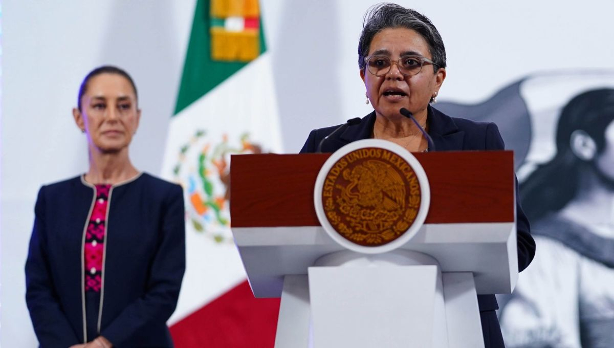 Raquel Buenrostro Sánchez, titular de la Secretaría de Anticorrupción y Buen Gobierno