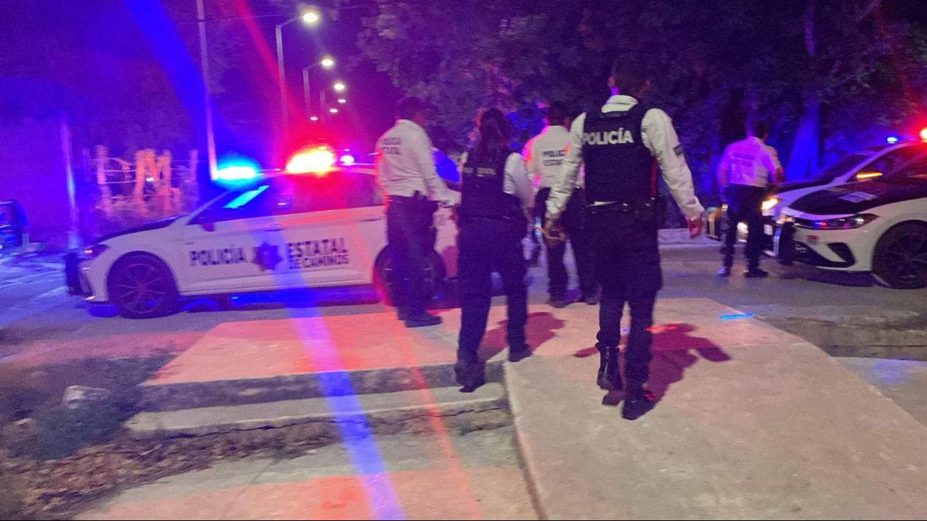 Disparos y bomba molotov genera movilización policíaca en Campeche