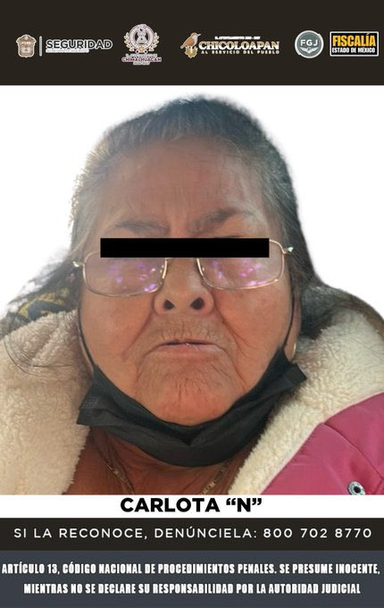 Carlota ‘N’ ingresa al penal de Chalco, ¿cuántos años estará en la cárcel?