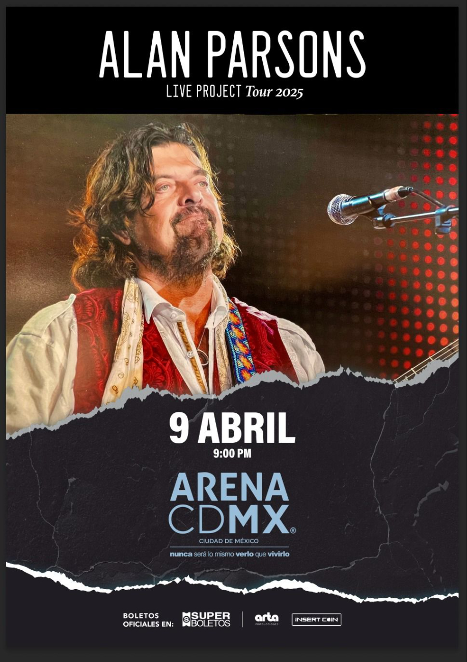 Alan Parsons en México 2025: Fechas, sedes y venta de boletos