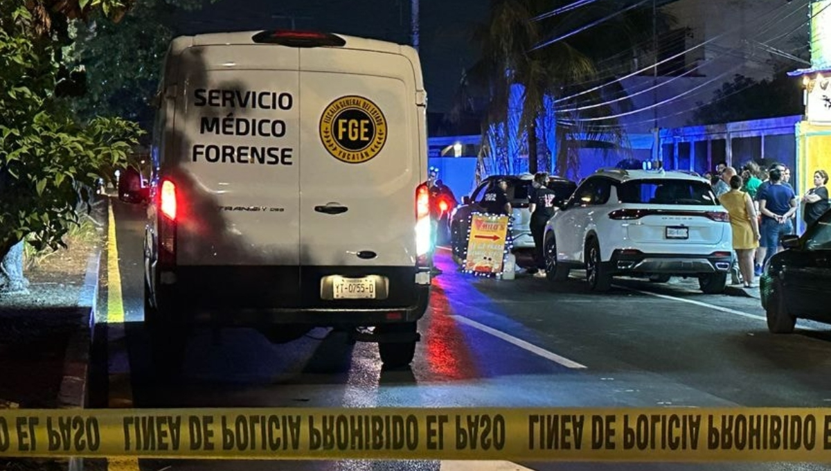 Muere un hombre cuando salía de una taquería en Mérida