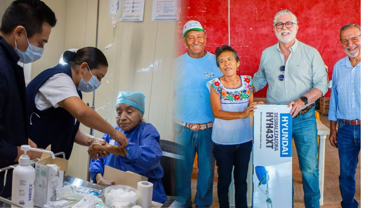 Gobiernos de la Península de Yucatán, comprometidos con la salud y entrega de apoyos