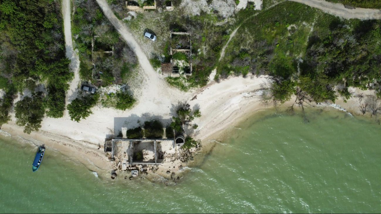 La herradura en la reserva de la biosfera de Celestún, Calkini, Campeche