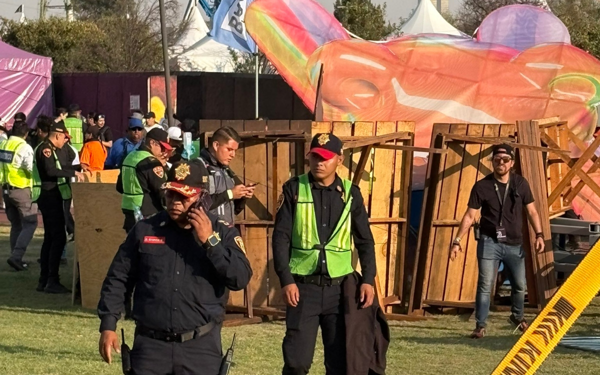 Estructura colapsa en Festival Axe Ceremonia: Reportan dos personas fallecidas y  se suspende el evento 
