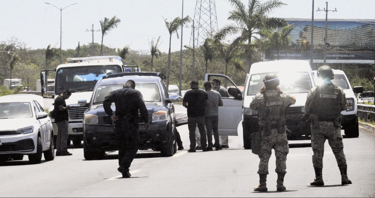 La policía interceptó a los agresores y se registró un tiroteo sobre la carretera 307 La policía interceptó a los agresores y se registró un tiroteo sobre la carretera 307