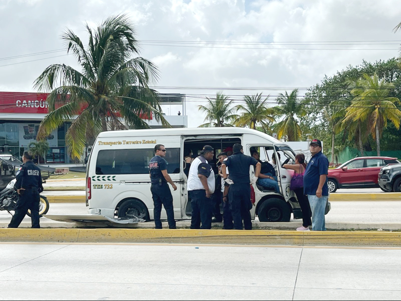 Transporte público encabeza  número de accidentes en Benito Juárez