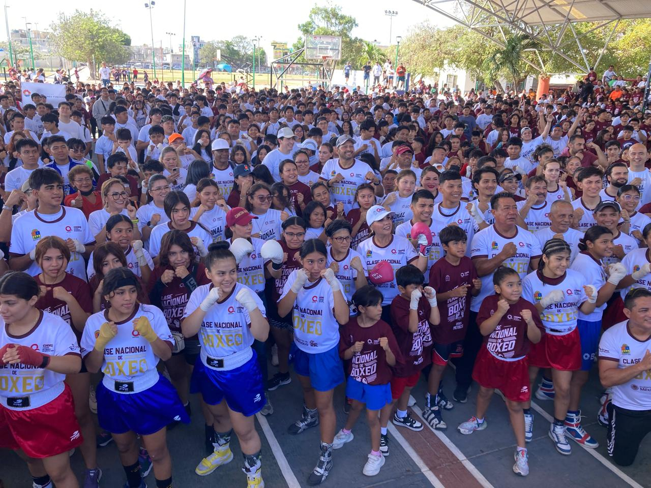 El evento se realizó en el Domo de la Unidad Fernando “Toro” Valenzuela de Benito Juárez El evento se realizó en el Domo de la Unidad Fernando “Toro” Valenzuela de Benito Juárez