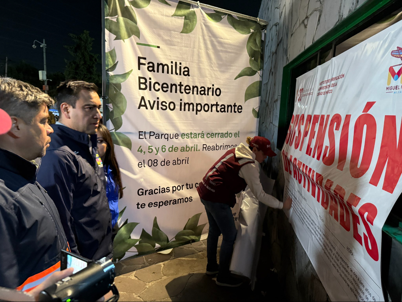 El Parque Bicentenario seguirá clausurado junto al Axe Ceremonia El Parque Bicentenario seguirá clausurado junto al Axe Ceremonia