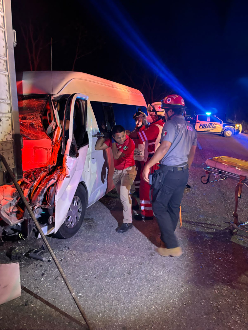Hasta el momento se desconocen las causas del accidente Hasta el momento se desconocen las causas del accidente