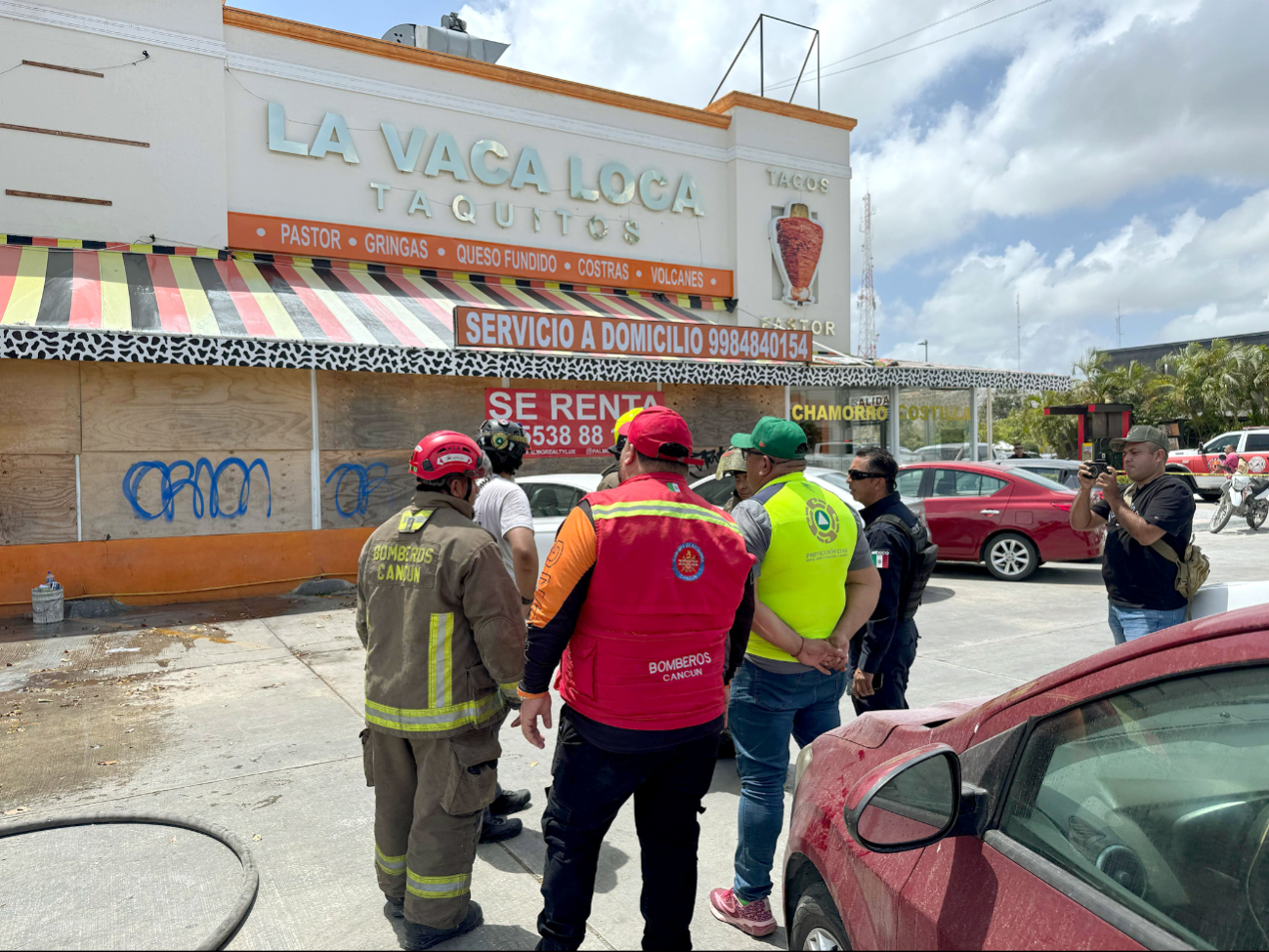 Acumulación de gas provoca explosión en restaurante de Cancún