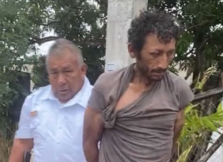 Detienen en la colonia 10 de mayo de Escárcega a un hombre por robar herramienta de una casa