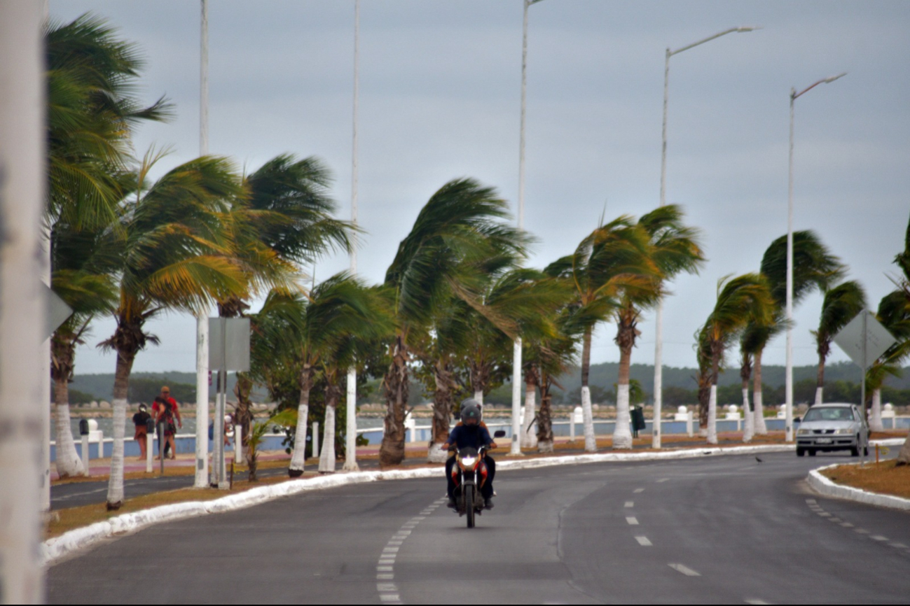 Clima en Campeche 2 de mayo: Viernes entre bochorno, lluvias aisladas y mucho viento 
