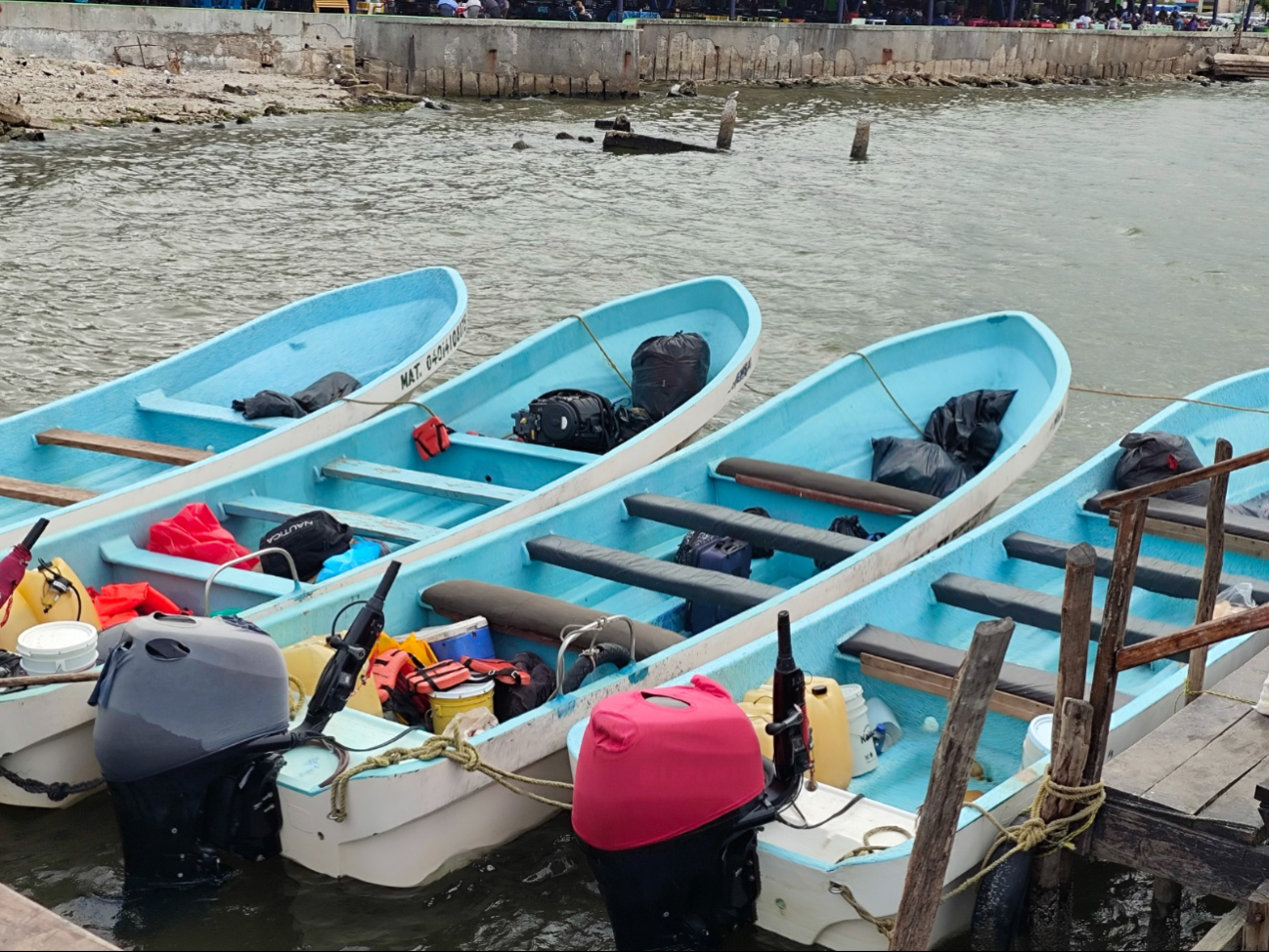 Mal tiempo y baja demanda frenan viajes en lancha entre Palizada y Ciudad del Carmen