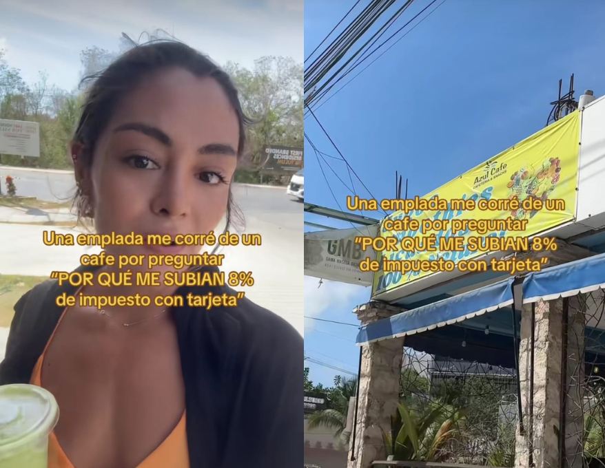 Usuarios de Tiktok apoyaron a la influencer ante su opinión sobre el trato recibido en el negocio