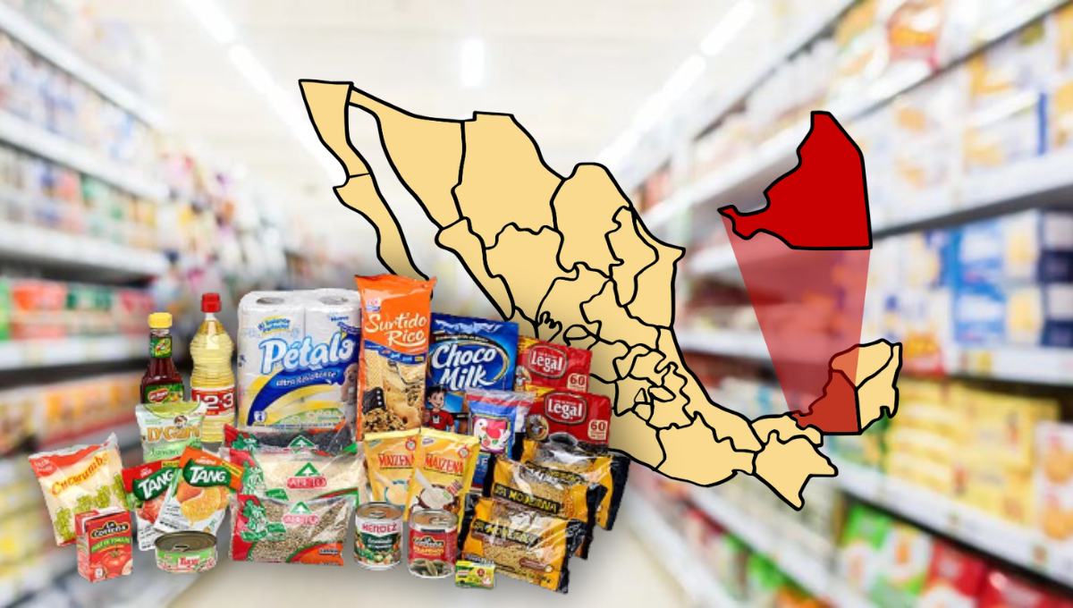  Campeche tiene la canasta básica más barata del país: ¿En qué supermercado?   