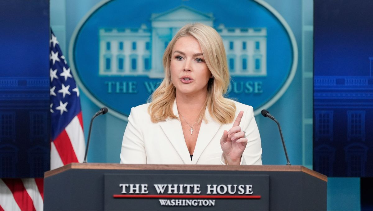 Karoline Leavitt, secretaria de prensa de la Casa Blanca
