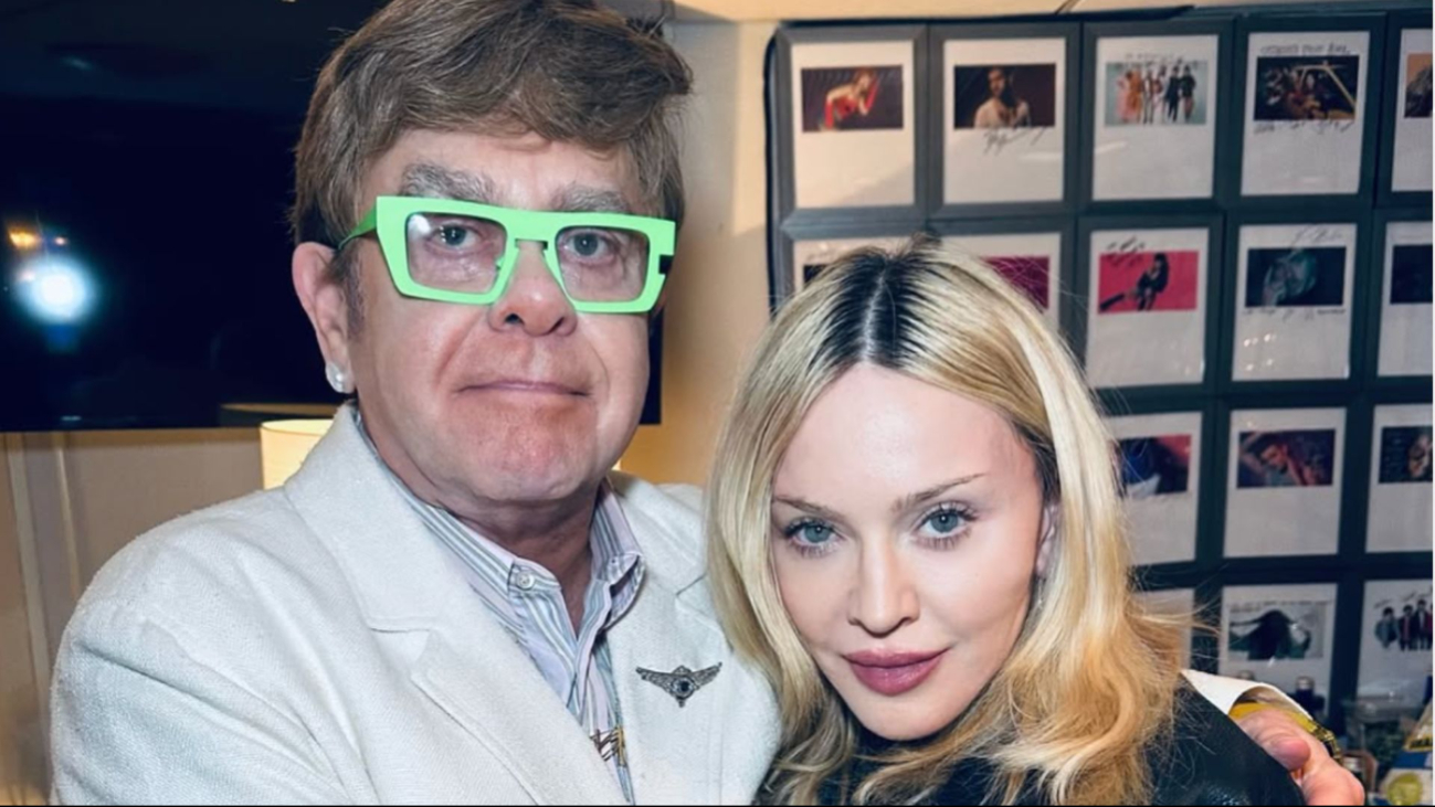 Madonna y Elton John confirman su reconciliación tras 20 años distanciados Madonna y Elton John confirman su reconciliación tras 20 años distanciados
