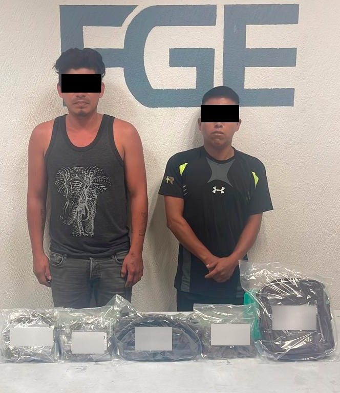 Autoridades de Playa del Carmen detuvieron a Martín “N” y Alejandro “N”