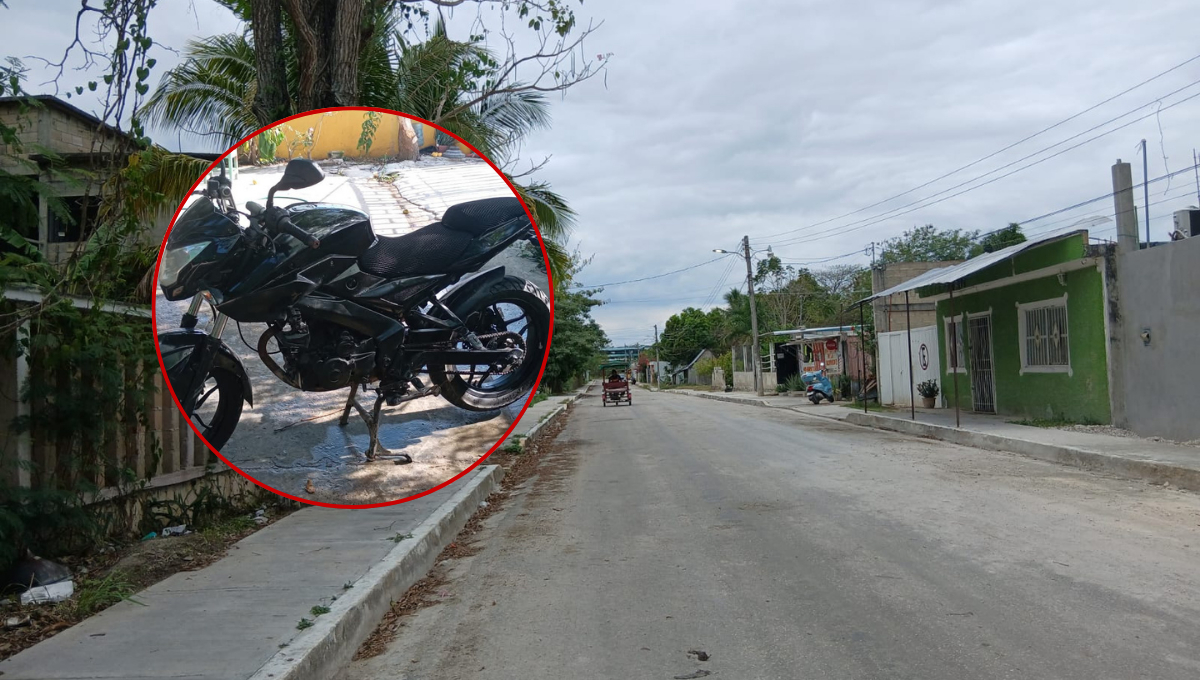 El propietario dejó la motocicleta estacionada cerca de la banqueta y, al salir 30 minutos después, ya no la encontró El propietario dejó la motocicleta estacionada cerca de la banqueta y, al salir 30 minutos después, ya no la encontró