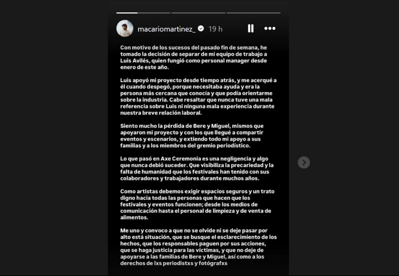 Macario Martínez corta lazos laborales con su manager Luis Avilés Macario Martínez corta lazos laborales con su manager Luis Avilés