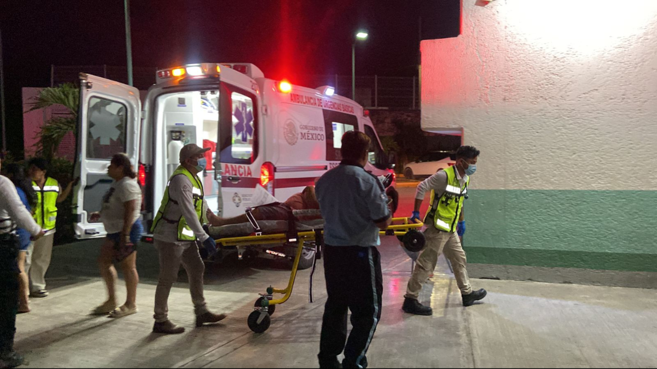 El hombre fue trasladado en un triciclo al hospital IMSS-Bienestar Janell Romero Aguilar El hombre fue trasladado en un triciclo al hospital IMSS-Bienestar Janell Romero Aguilar