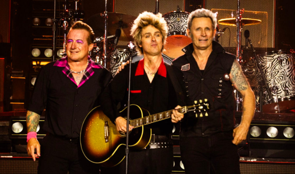 Green Day recibió como muchos otros famosos importantes su estrella en el Paseo de la Fama