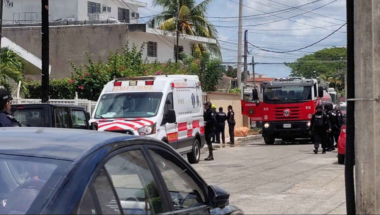 El agente permanece bajo observación con asistencia de oxígeno para estabilizar su función respiratoria