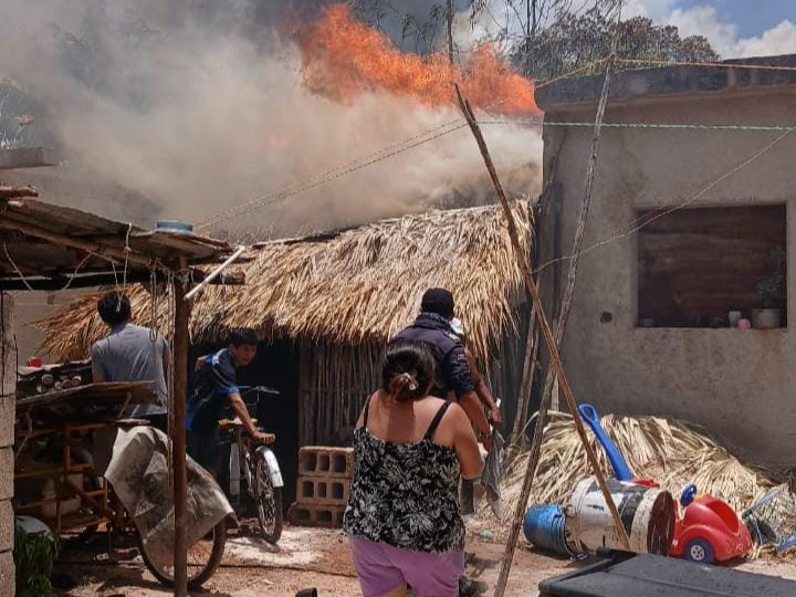 Entre las pérdidas hubo vajillas, artículos de cocina y toda la estructura de las construcciones Entre las pérdidas hubo vajillas, artículos de cocina y toda la estructura de las construcciones