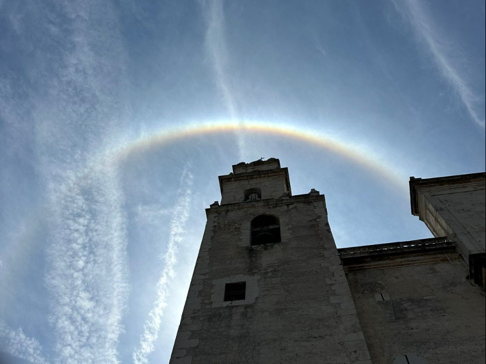 Reportan la aparición de halo solar sobre Mérida;  Esto es lo que significaba para los mayas   