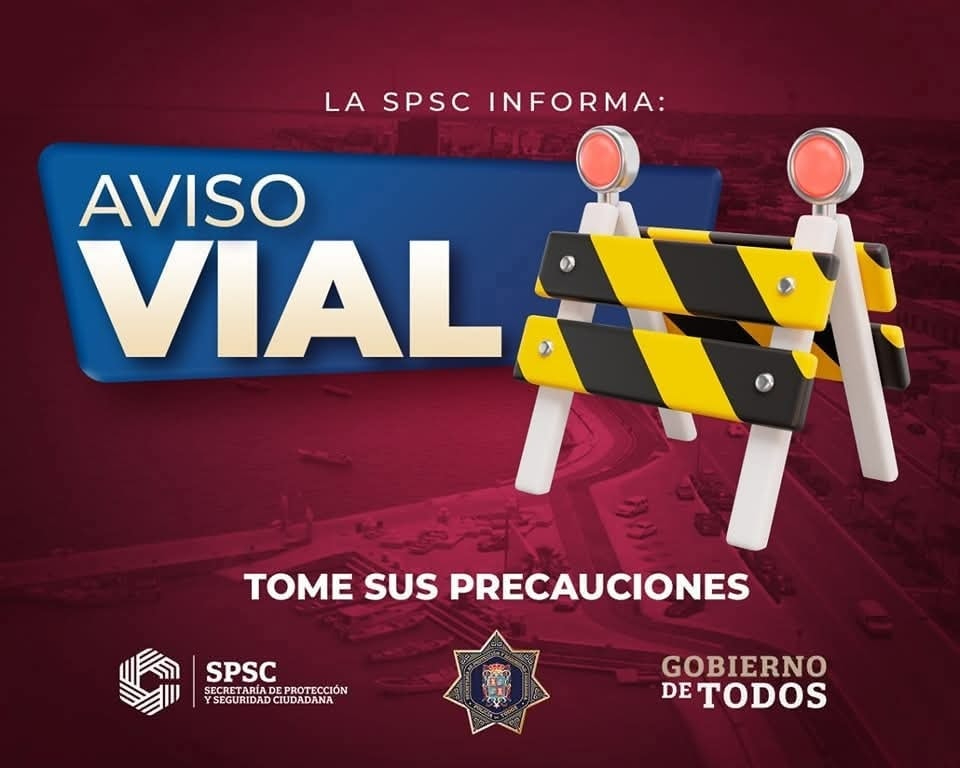 Cierran Avenida Miguel Alemán en Campeche por Tren Ligero este 12 y 13 de mayo: Rutas alternas 