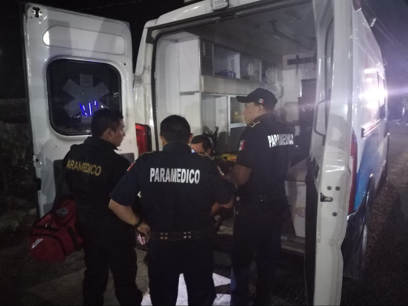 Los lesionados no requirieron ser trasladados a un hospital Los lesionados no requirieron ser trasladados a un hospital