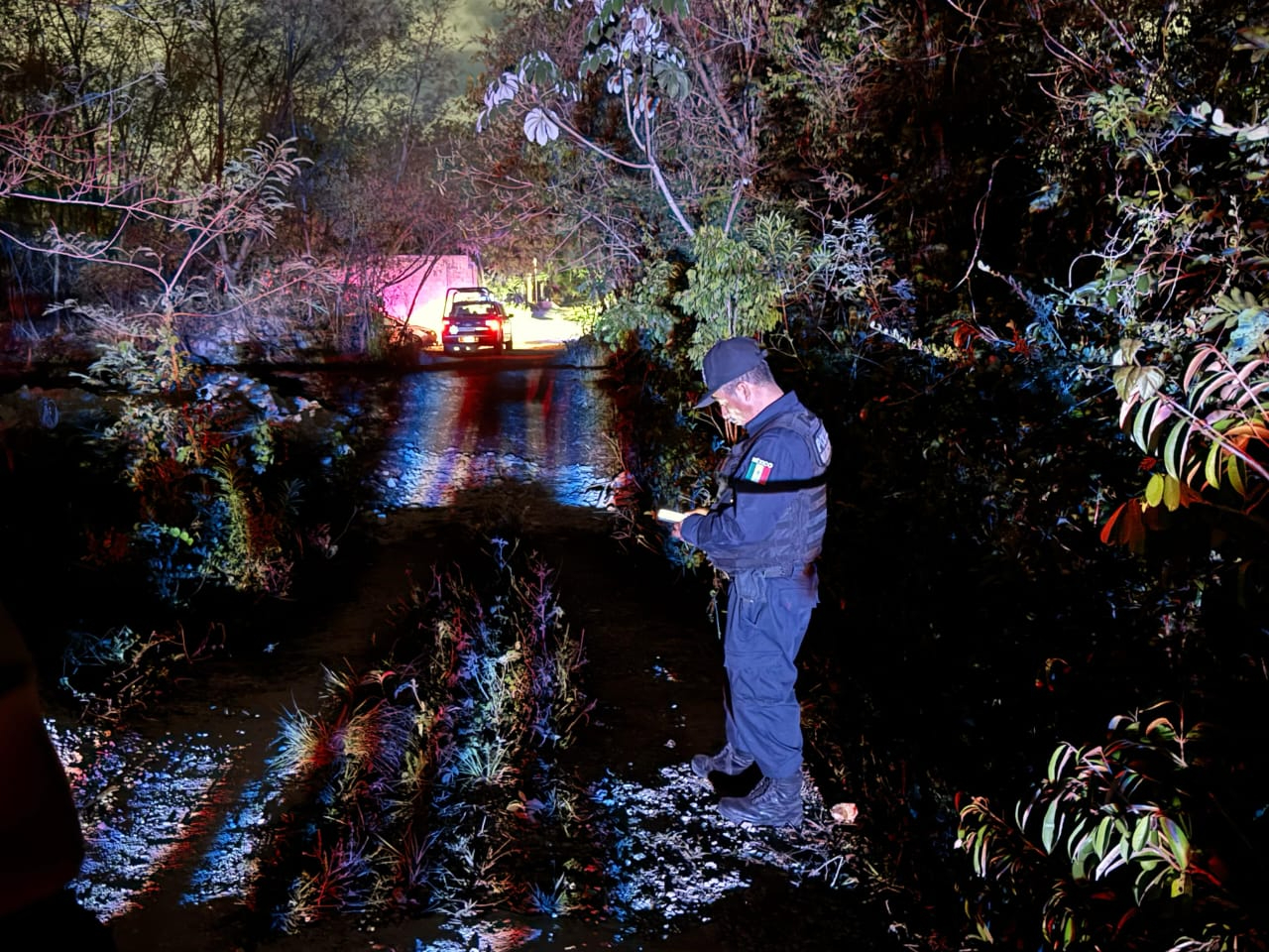 El hallazgo del cuerpo ocurrió en la calle Manantial, en un área de maleza.