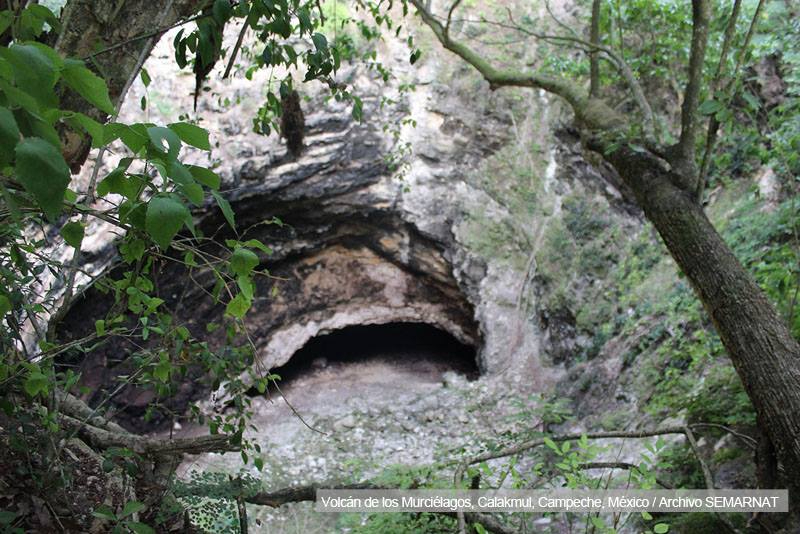 El lugar es conocido como el Volcán de los Murciélagos y es una de las cuevas más importantes de Latinoamérica. El lugar es conocido como el Volcán de los Murciélagos y es una de las cuevas más importantes de Latinoamérica.