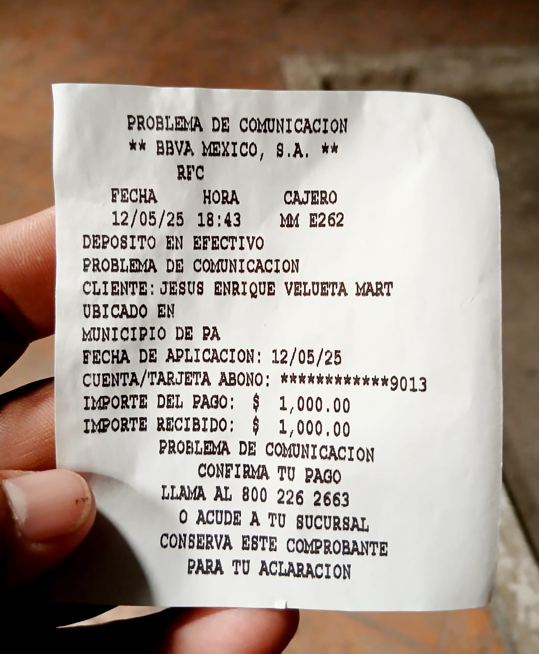 Algunos depósitos aparecen días después, sin garantía inmediata de solución. Algunos depósitos aparecen días después, sin garantía inmediata de solución.
