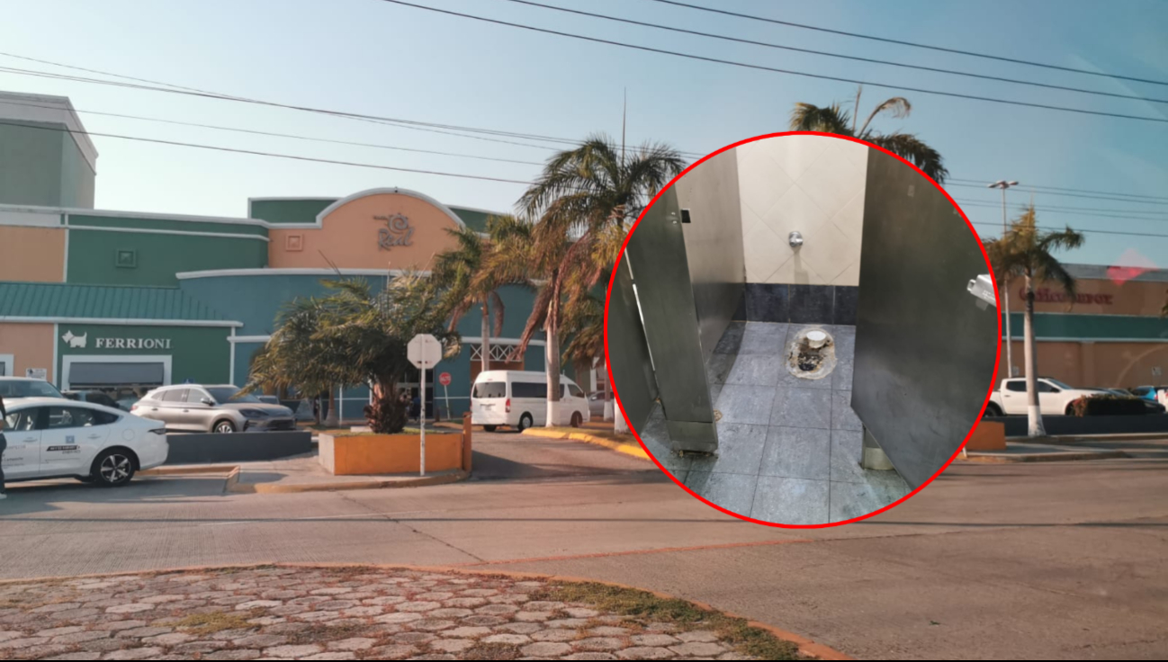 El gran escape del baño: Desaparece un retrete en plaza de Ciudad del Carmen sin dejar rastro