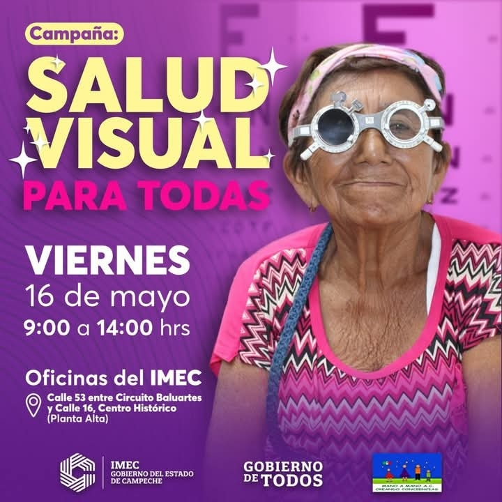 La jornada será el viernes 16 de mayo, de 9:00 a 14:00 horas, en el Centro Histórico de Campeche. La jornada será el viernes 16 de mayo, de 9:00 a 14:00 horas, en el Centro Histórico de Campeche.