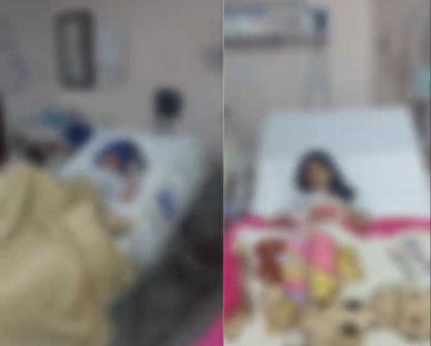 Ambas niñas tuvieron que ser internadas en un hospital general de la ciudad Ambas niñas tuvieron que ser internadas en un hospital general de la ciudad